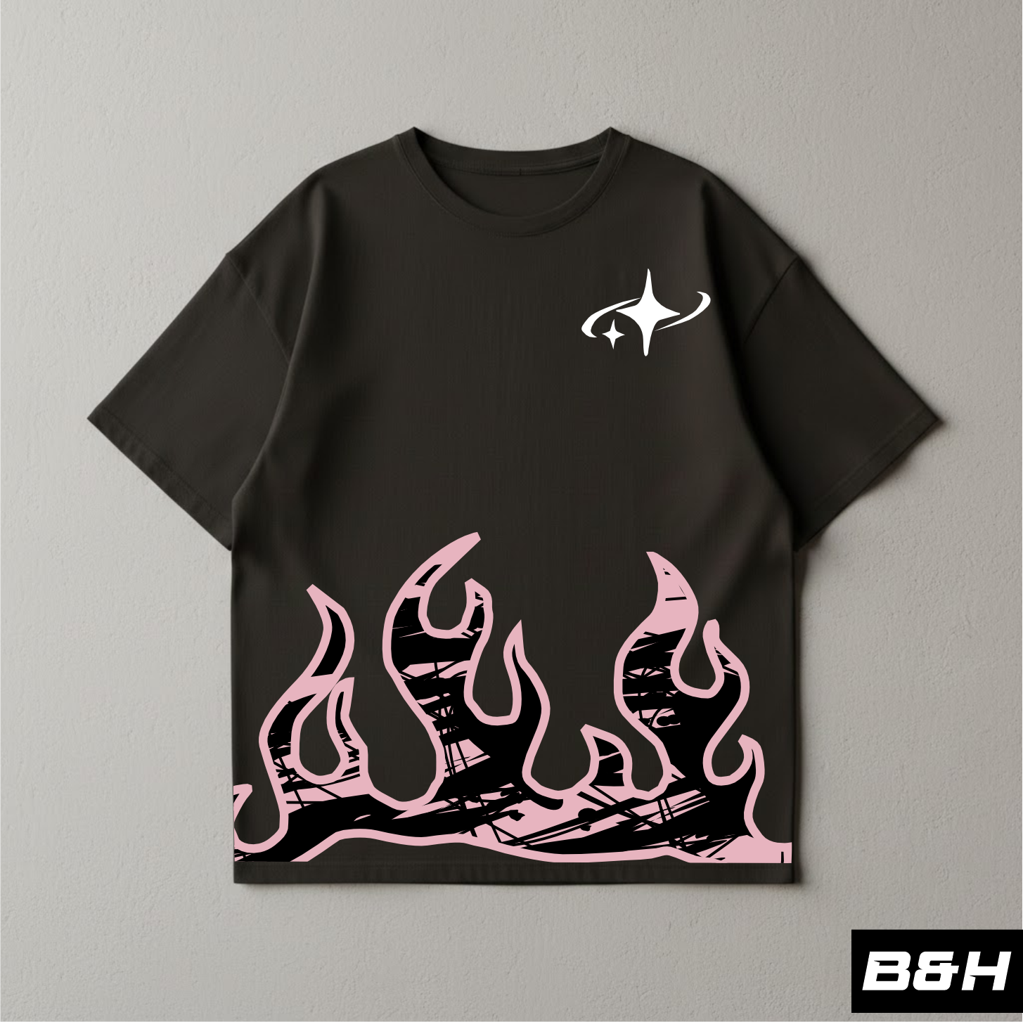 Fire | Oversized Tee