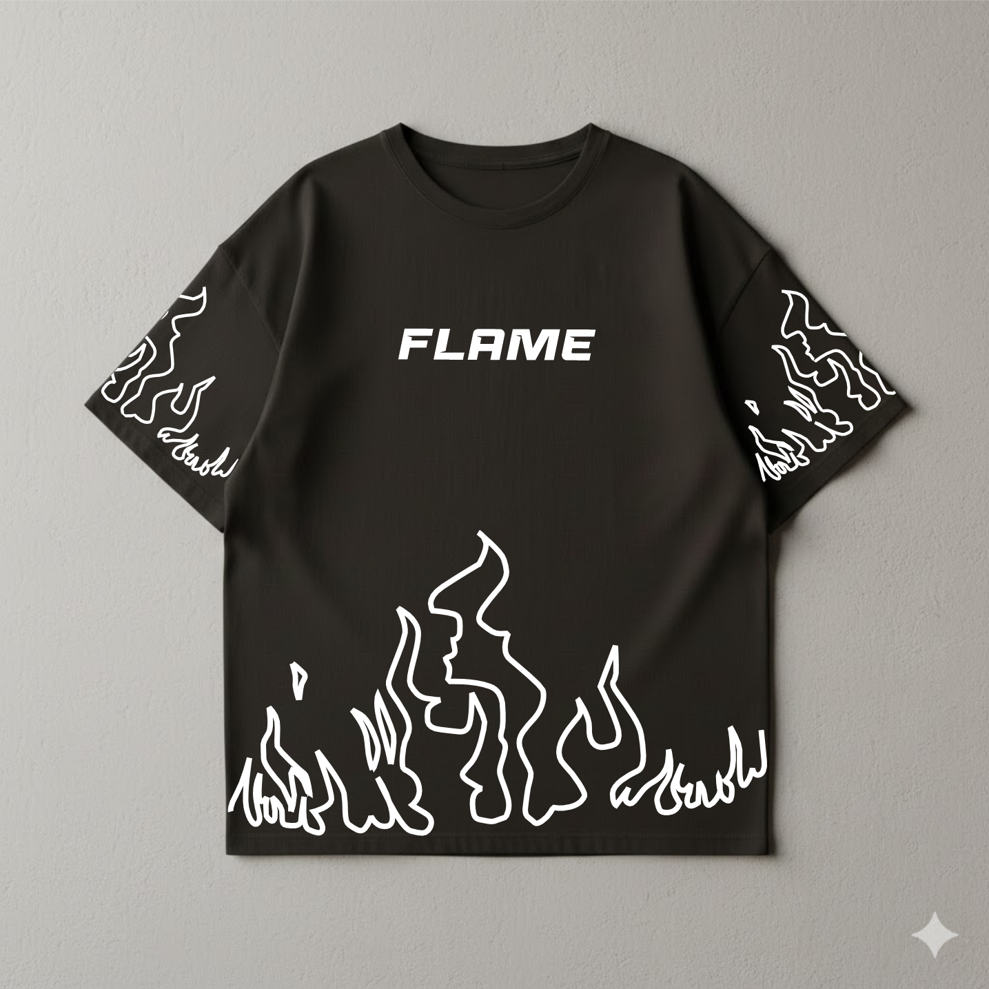 Flame | Oversized Tee
